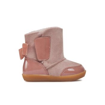 Pantofi copii 303275136 - Piele intoarsa - Roz