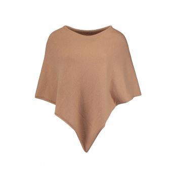 Poncho tricotat fin