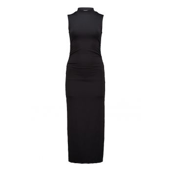 Rochie fara maneci cu slit lateral