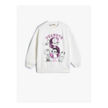 Bluza de trening cu imprimeu cu Snoopy