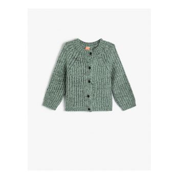 Cardigan tricotat si striat