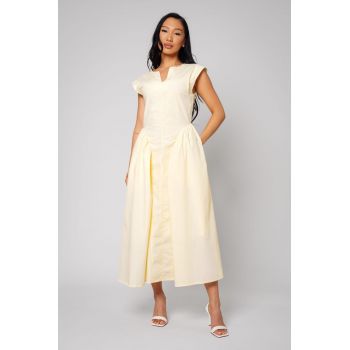 Rochie lunga Light Yellow Light Yellow