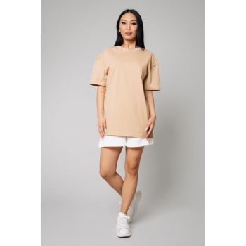 Tricou Femei Heavy Oversized Union Beige Union Beige