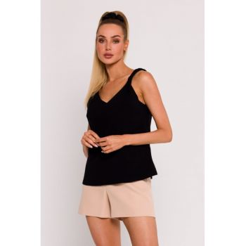 Bluza cu decolteu adanc pe spate -