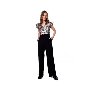 Pantaloni culottes pentru femei - Movien - neagra