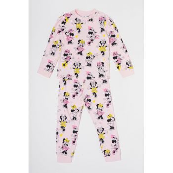 Pijama de bumbac cu Minnie Mouse