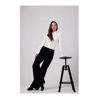 Pantaloni culottes pentru femei - Bongroen - neagra