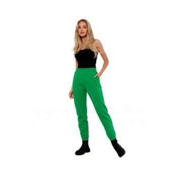 Pantaloni de trening femei - Made of Emotion - Mazwi - verde deschis