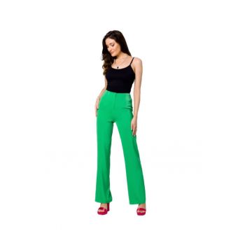 Pantaloni eleganti de dama - Elizarne - verde