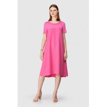 Rochie midi cu buzunare laterale