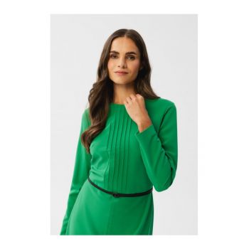 Rochie midi dama - Kerigor - verde deschis