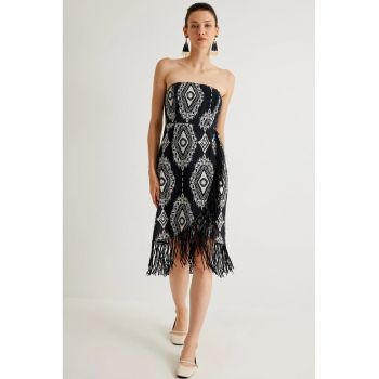 Rochie midi evazata