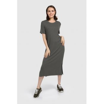 Rochie midi striata