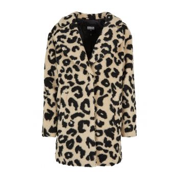 Palton cu model cu animal print