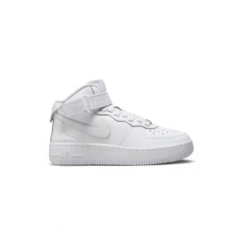 Pantofi sport din piele si piele ecologica Air Force 1 Mid Easyon