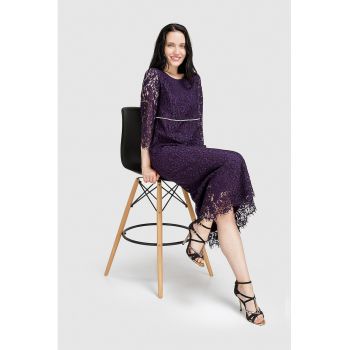 Rochie midi din dantela