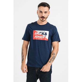 Tricou de bumbac cu imprimeu logo