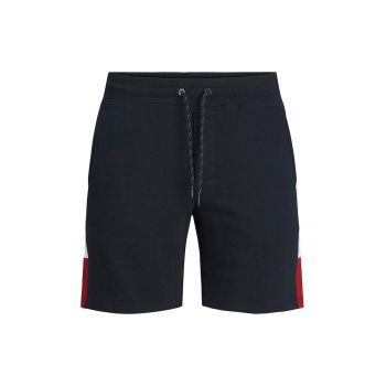 Pantaloni scurti sport cu model colorblock