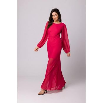 Rochie maxi cu spatele deschis -