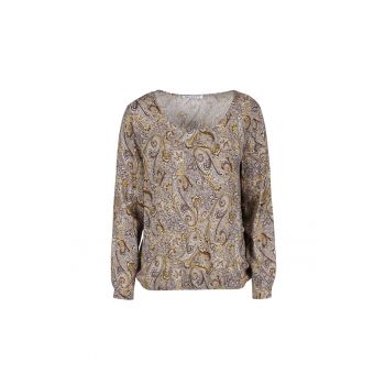 Bluza cu imprimeu paisley - Multicolor