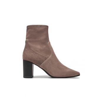 Botine dama - 304316 - Textil - Maro