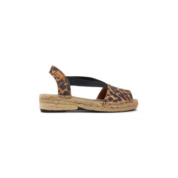 Espadrile dama - 303680 - Piele ecologica - Maro -