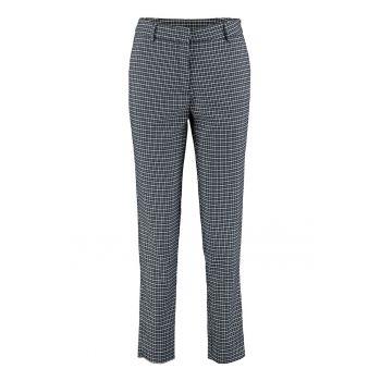 Pantaloni cu imprimeu houndstooth