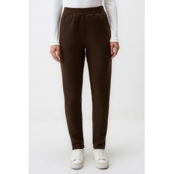 Pantaloni din tricot cu buzunare oblice