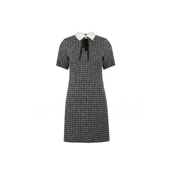 Rochie cu model houndstooth - XL