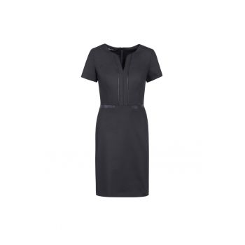 Rochie midi cambrata - Negru