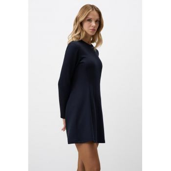 Rochie mini cu maneci lungi