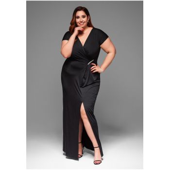 Rochie de seara Maxi Plus size LACRICA LA-OM-DLR013