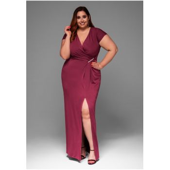 Rochie de seara Maxi Plus size LACRICA LA-OM-DLR013