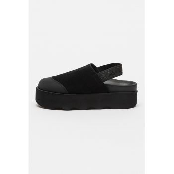 Saboti slingback cu flatform Abby