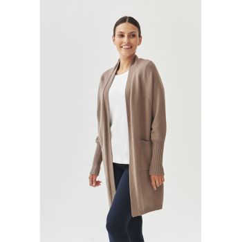 Cardigan cu maneci raglan