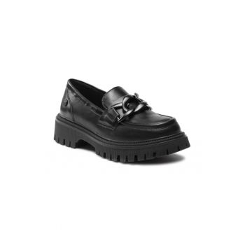 Mocasini dama - 303347 - Piele ecologica - Ecru