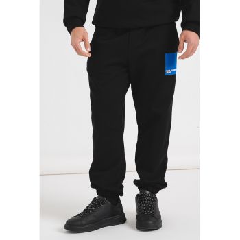 Pantaloni de trening regular fit cu logo