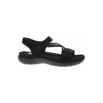 Sandale dama - 64870-02 - piele ecologica - negru