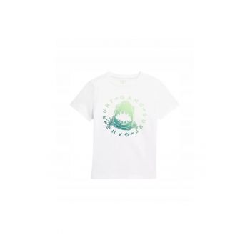 Tricou baieti - Alb -