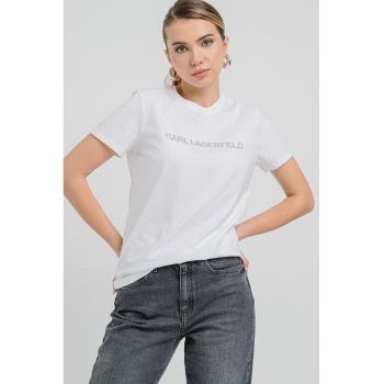 Tricou regular fit de bumbac organic