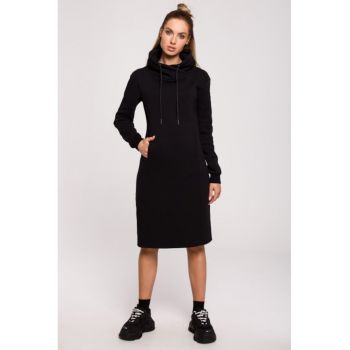 Rochie cu guler inalt -