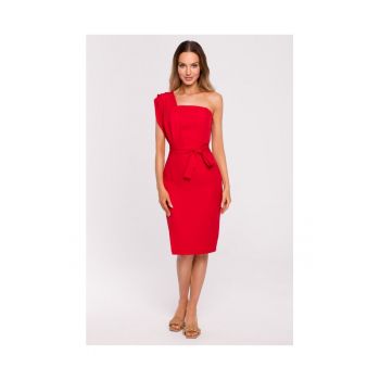 Rochie eleganta - Poliester - Rosu