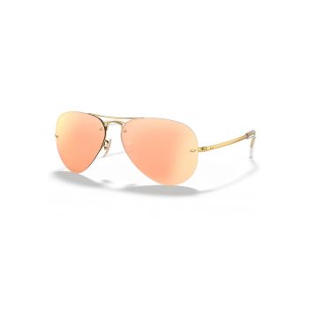 Ochelari de soare aviator cu lentile oglinda