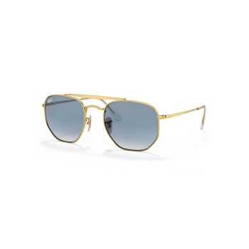 Ochelari de soare aviator cu rama metalica