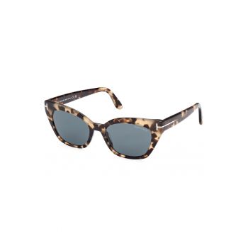 Ochelari de soare cat-eye cu model tortoise