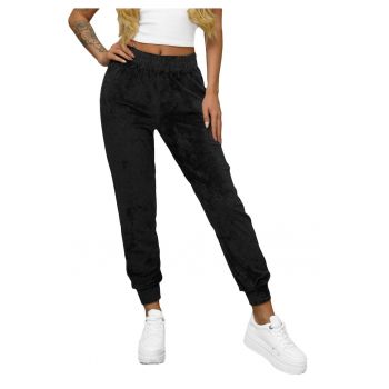 Pantaloni de trening din catifea femei JS/92K527