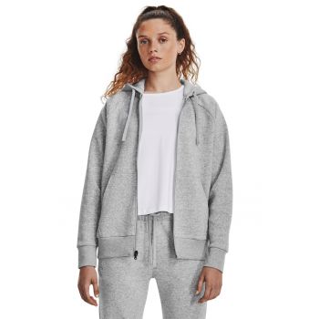 Hanorac din fleece cu fermoar pentru fitness Rival