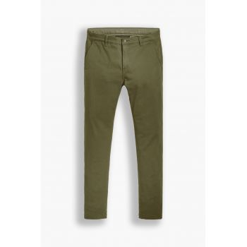 Pantaloni chino slim fit cu croiala conica