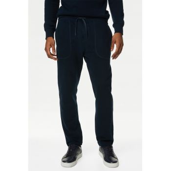 Pantaloni sport drepti cu snur