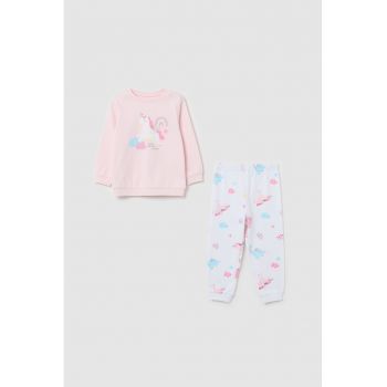 Pijama lunga cu unicorn